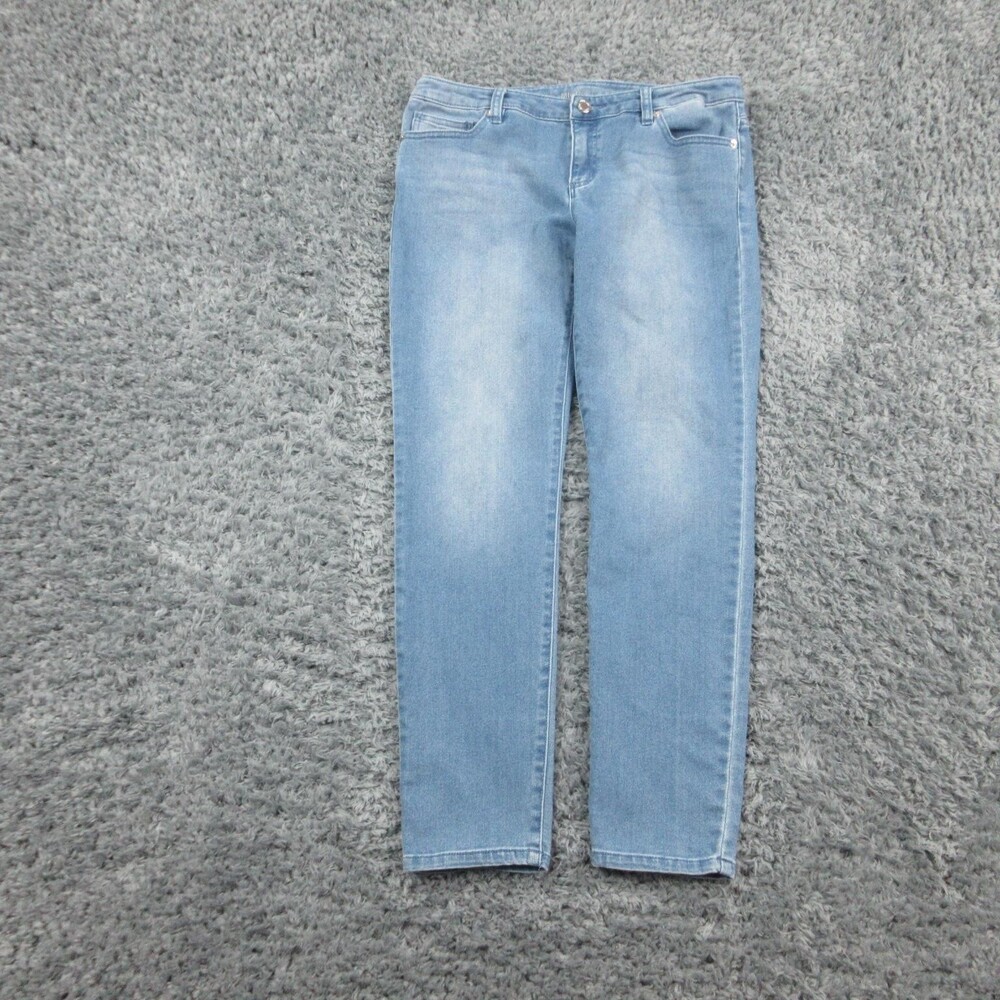 Michael Kors Jeans Womens 8 Straight Leg Denim Stretch Classic Pockets 32x28*